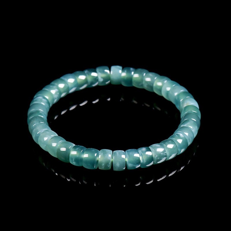 Jewelry & Watches Ltd - Natural Grade A Jadeite Blue Water