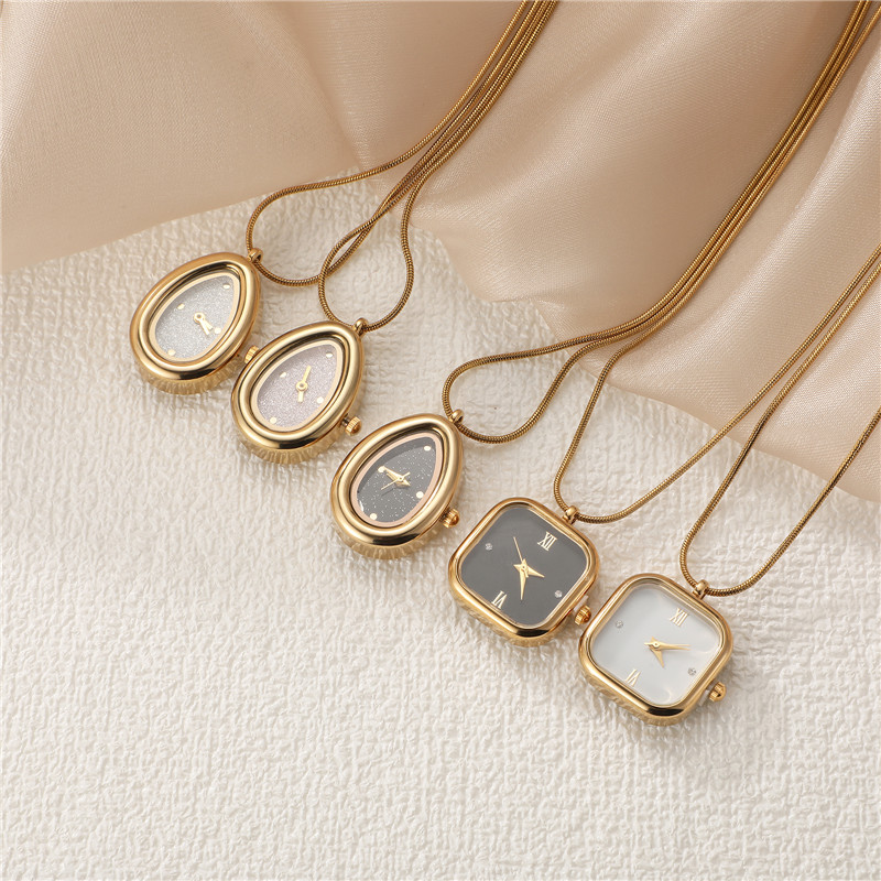 Jewelry Making Watches - Fashion Vintage Square Drop Stainless Steel