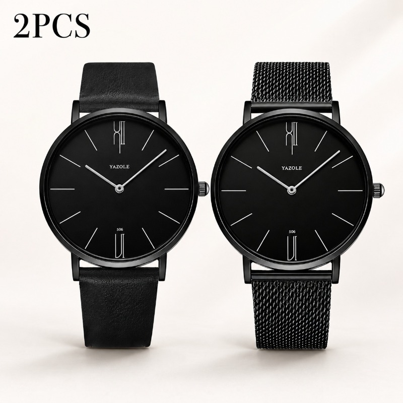YAZOLE Couple Watch 2Pcs Fashi - đánh giá và giá Jewels On Watches