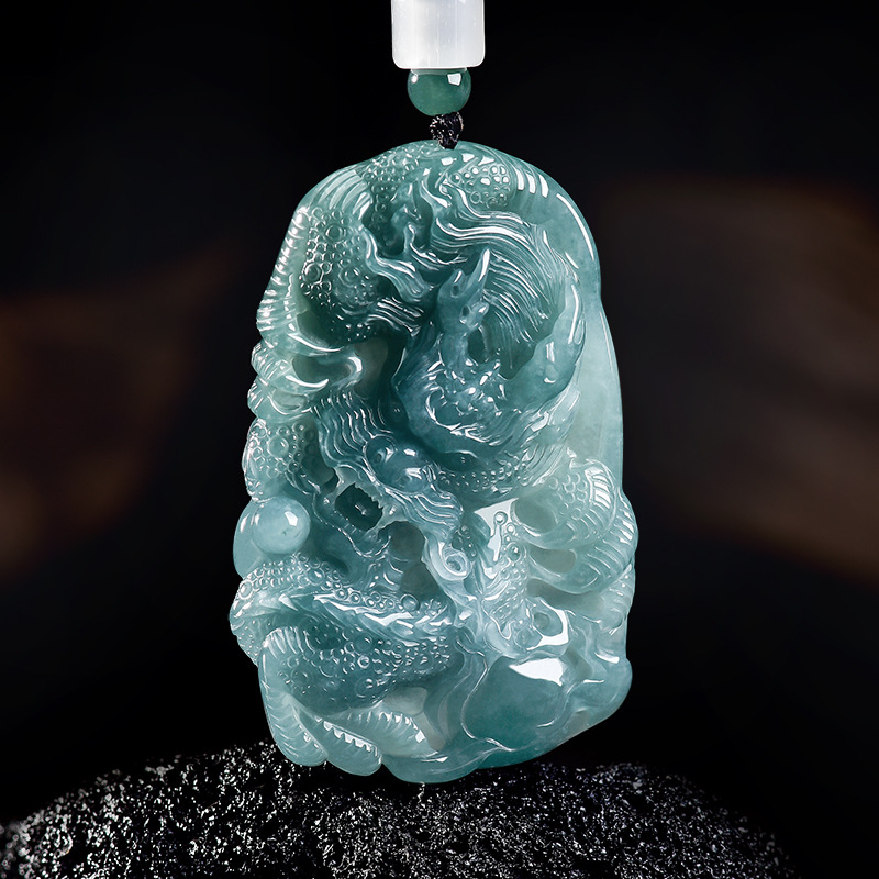 Natural Burmese Jadeite Dragon - đánh giá và giá Jewelry & Watches Ltd