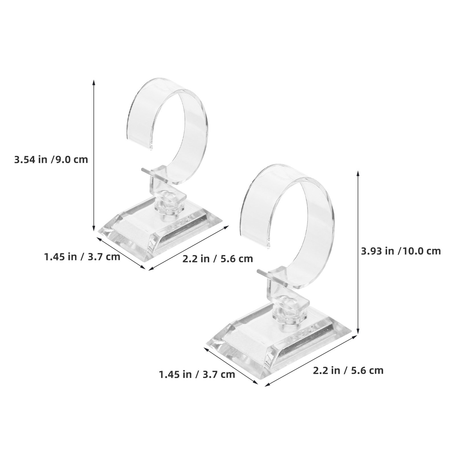 10Pcs Transparent Watch Stand  - đánh giá và giá Jewelry Store Mens Watches