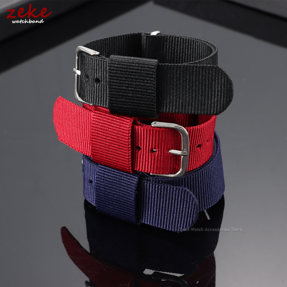 16mm 18mm 20mm Nylon Ribbed Wa - đánh giá và giá Watch Strap Replacement