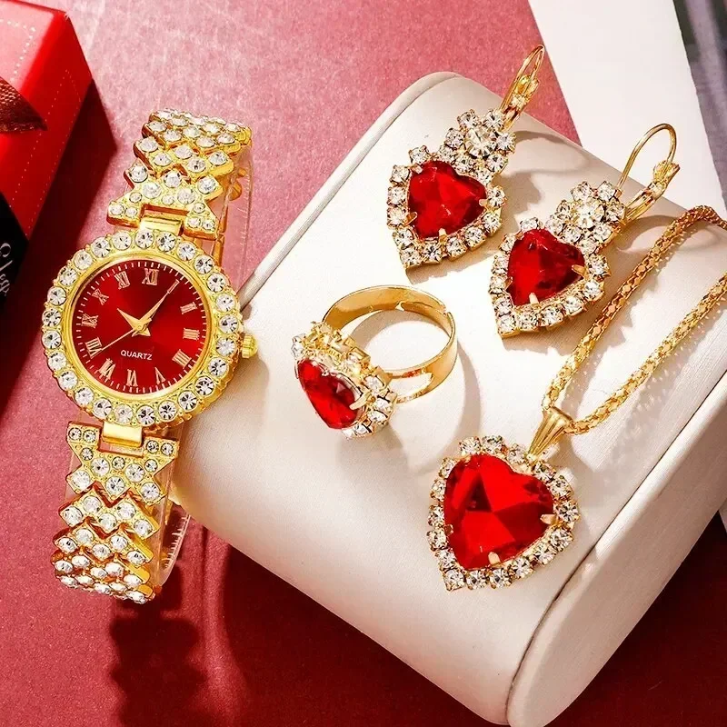 Golden Luxury Watch Women Ring - đánh giá và giá Jewels On Watches