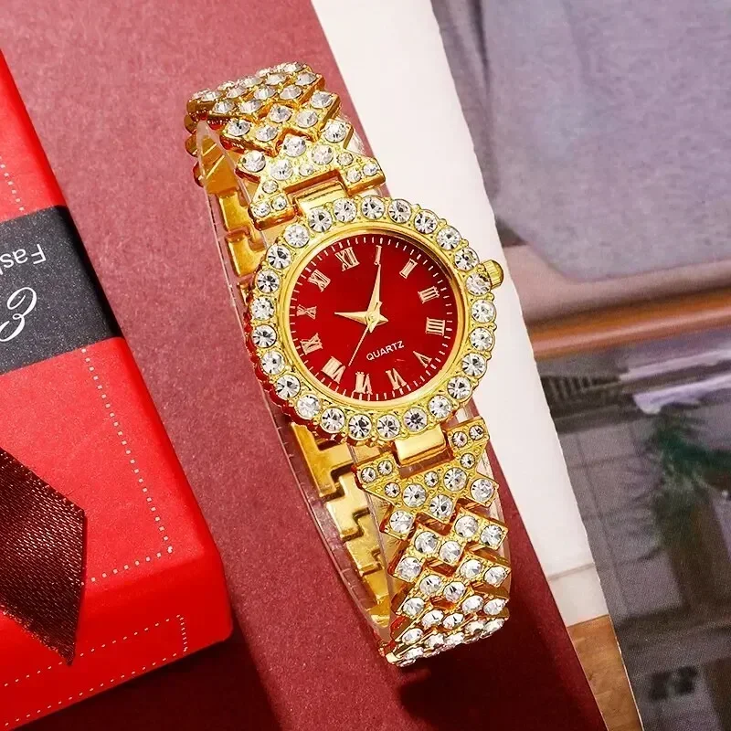 Golden Luxury Watch Women Ring - đánh giá và giá Jewels On Watches