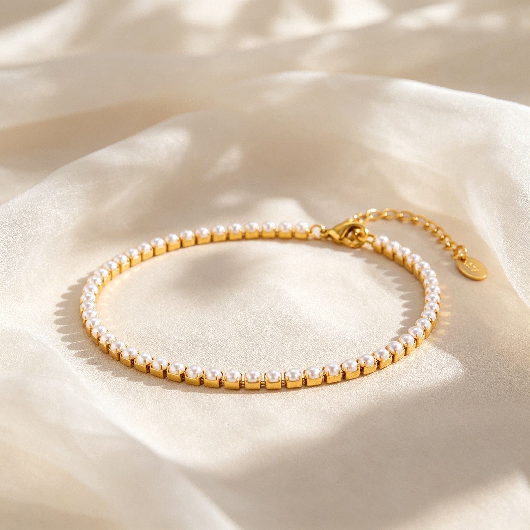 Elegant Imitation Pearl Ankle  - đánh giá và giá Jc Jewelry & Watches