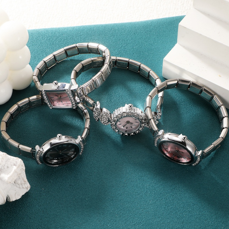 Shiny Zircon Square Luxury Wat - đánh giá và giá Jewelry Making Watches