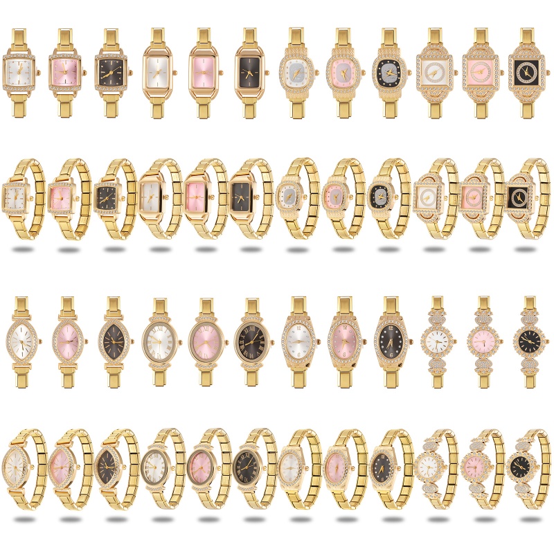 Shiny Zircon Square Luxury Wat - đánh giá và giá Jewelry Making Watches