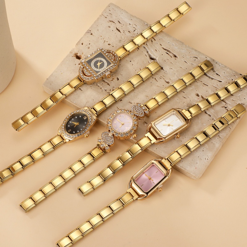 Shiny Zircon Square Luxury Wat - đánh giá và giá Jewelry Making Watches