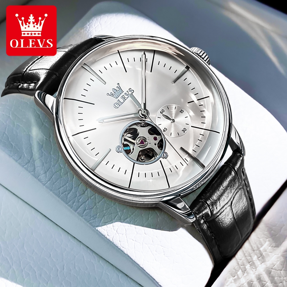 OLEVS 6708 Fashion Men's Watch - đánh giá và giá Mens Mechanical Watch