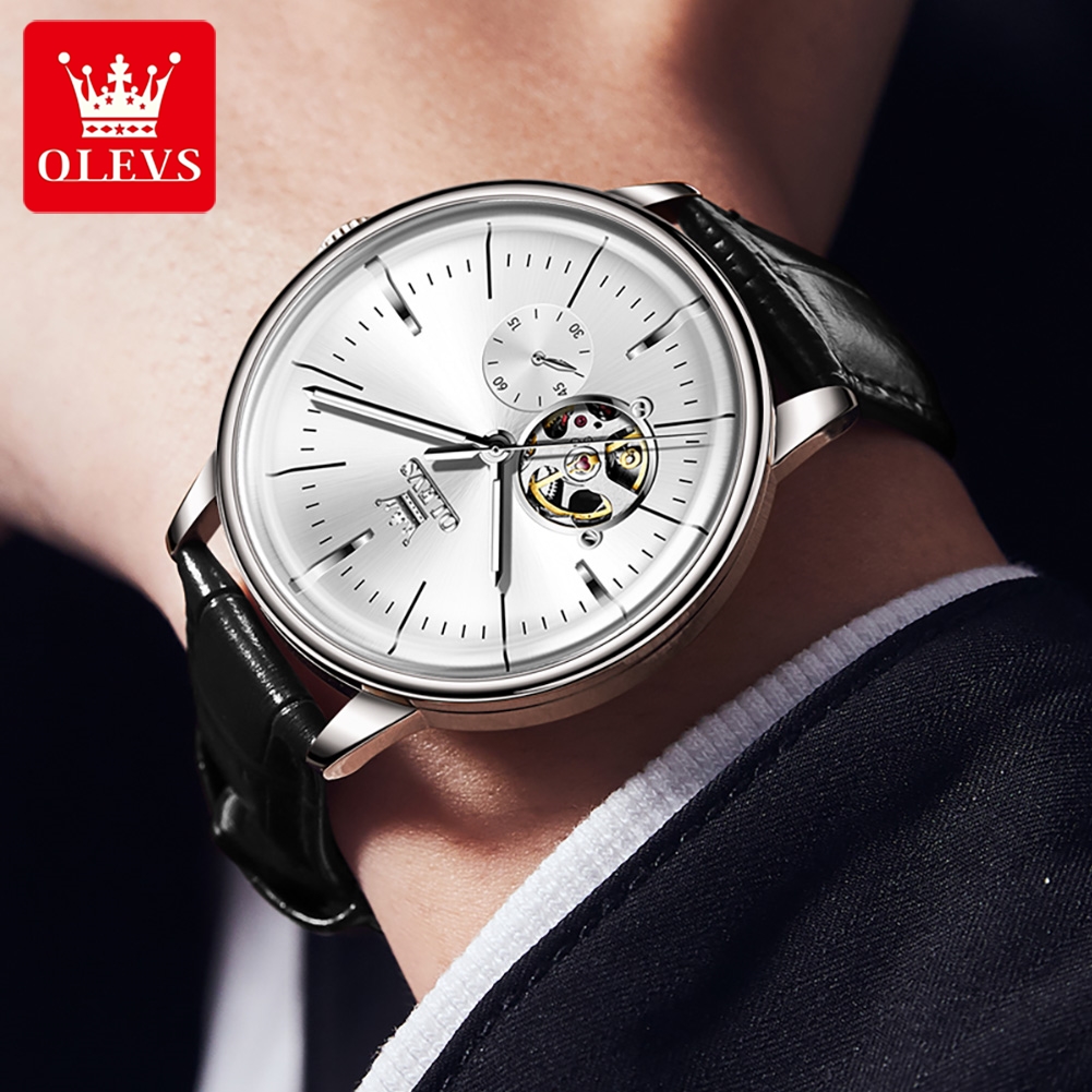 OLEVS 6708 Fashion Men's Watch - đánh giá và giá Mens Mechanical Watch