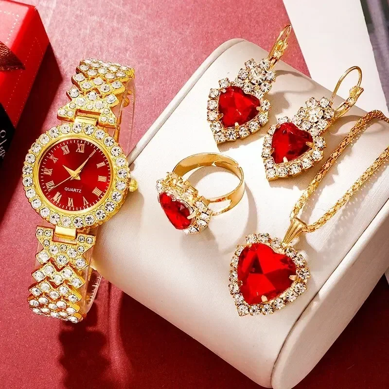 Golden Luxury Watch Women Ring - đánh giá và giá Jewels On Watches