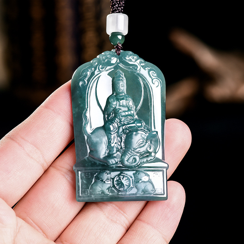 Natural Burmese Jadeite Guanyi - đánh giá và giá Jewelry & Watches Ltd