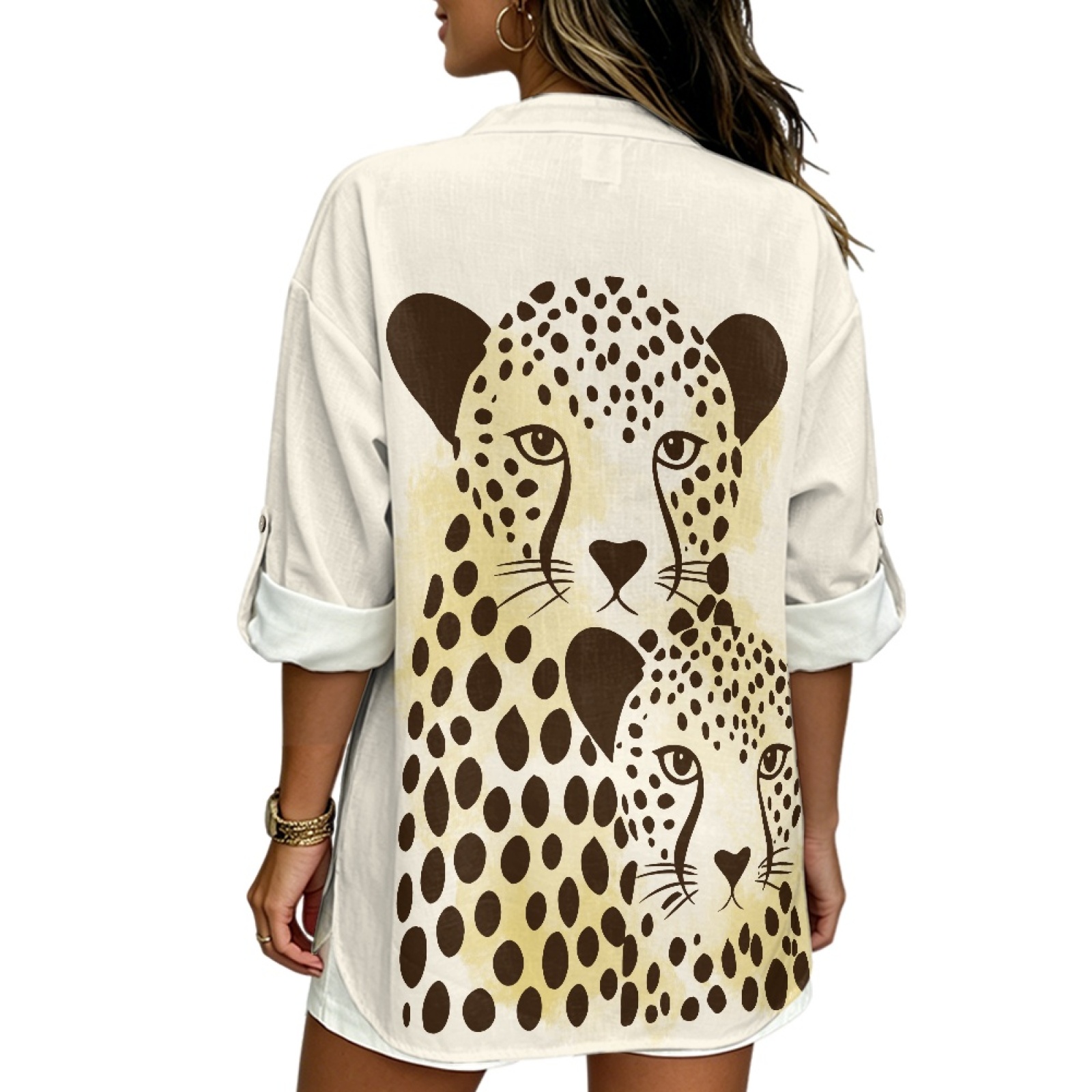 PENSTROLL Leopard Print Linen  - đánh giá và giá S&S Watches & Jewelry Ho Chi Minh