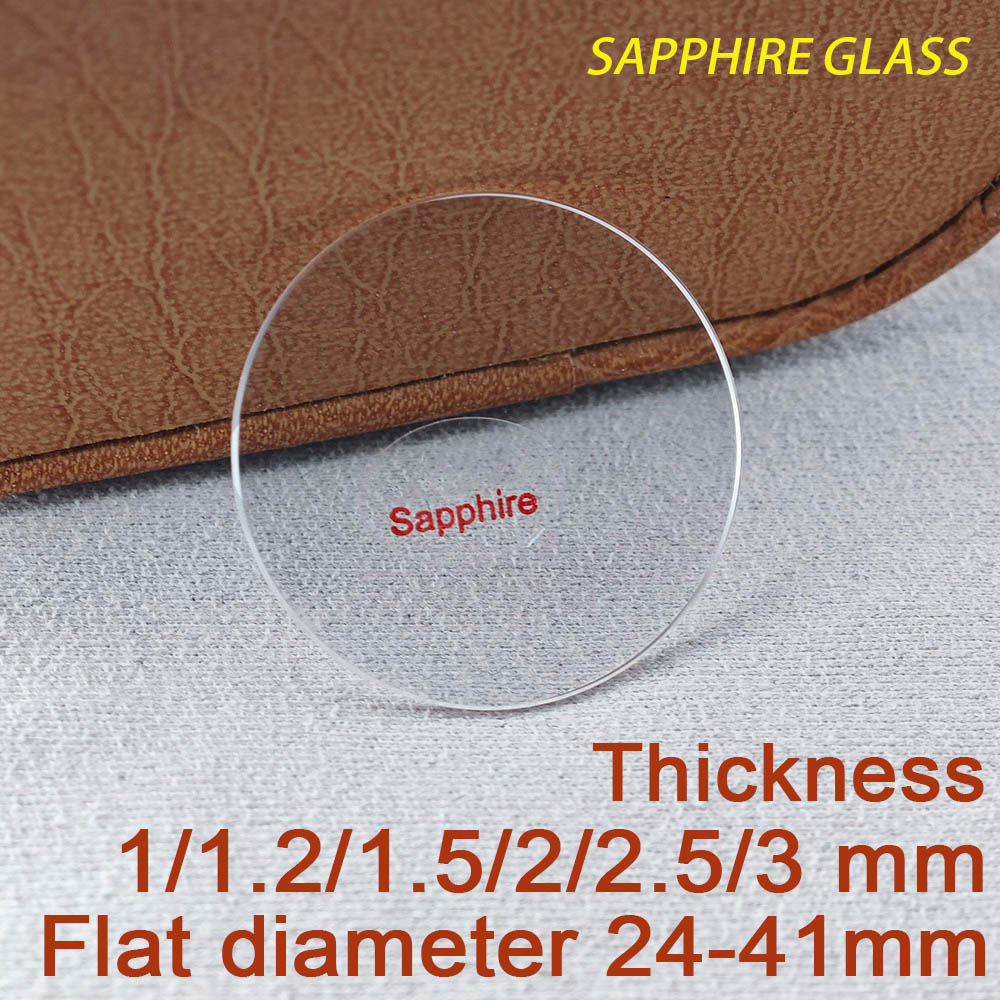 Flat Sapphire Glass Thick 1.0/ - đánh giá và giá Stones Watches & Jewelry In Sweden Ab