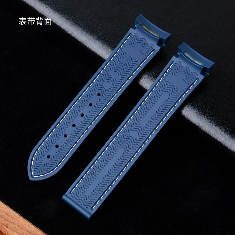 Curved End Rubber Silicone Wat - đánh giá và giá Omega Watch Seamaster