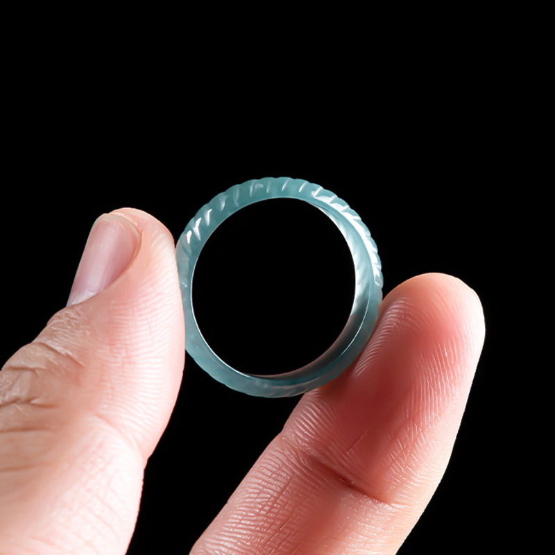 Blue Real Burmese Jadeite Ring - đánh giá và giá Jewelry & Watches Ltd