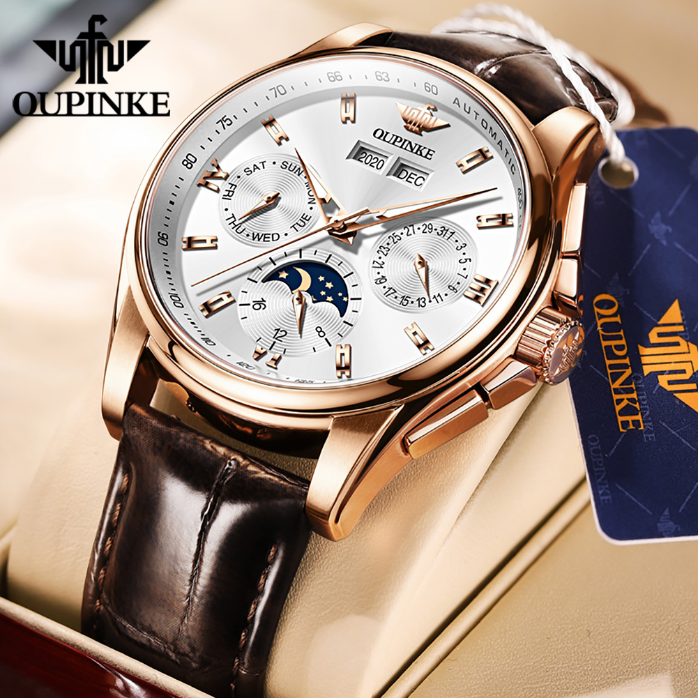OUPINKE Men's Watches Casual T - đánh giá và giá Mens Mechanical Watch