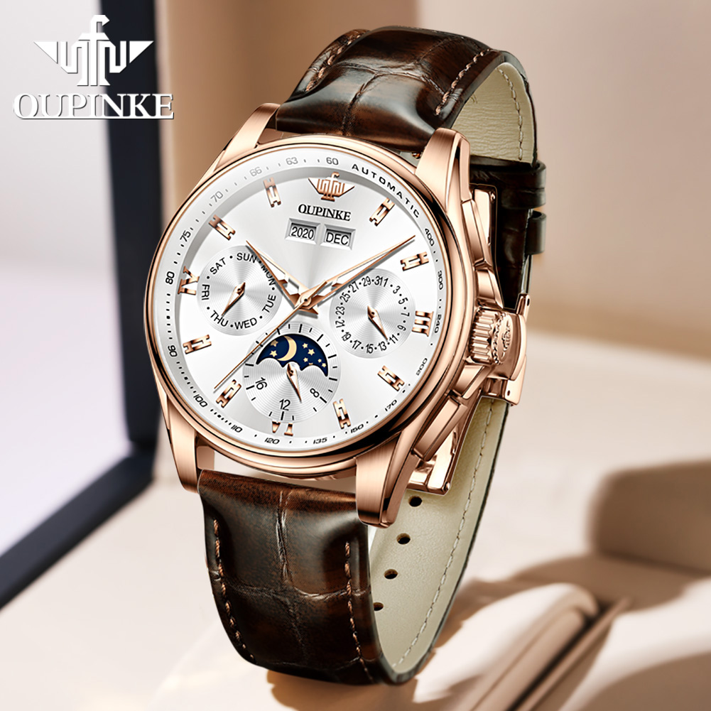 OUPINKE Men's Watches Casual T - đánh giá và giá Mens Mechanical Watch