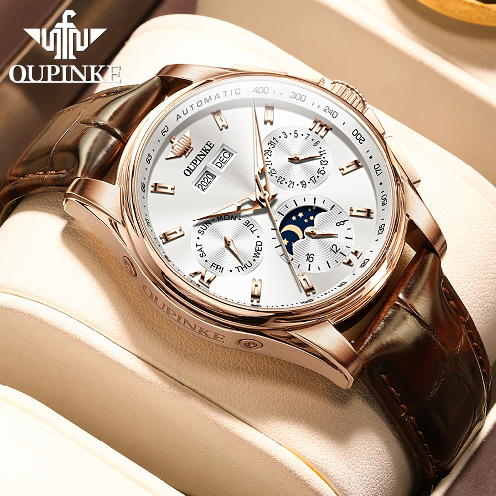 OUPINKE Men's Watches Casual T - đánh giá và giá Mens Mechanical Watch