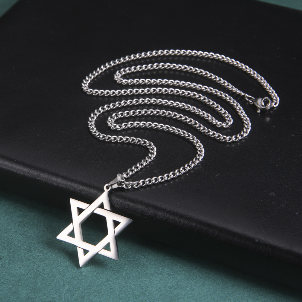 Stainless Steel Star of David  - đánh giá và giá Jewelry & Watches Ltd