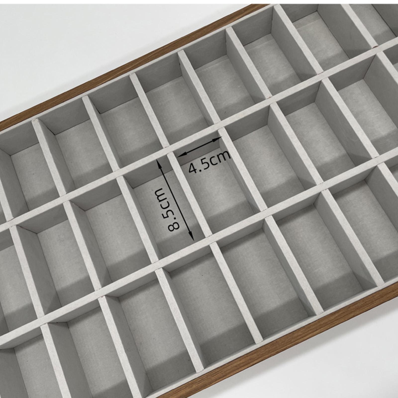 Jewelry Tray 30 Grid Wooden St - đánh giá và giá Jewelry Store Mens Watches