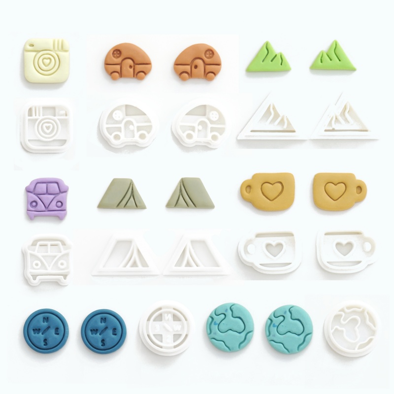 19mm Earring Polymer Clay Cutt - đánh giá và giá Al Ain Jewelry & Watches Exhibition 2025