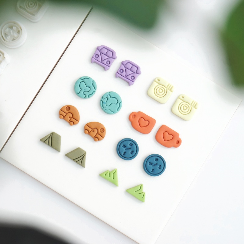 19mm Earring Polymer Clay Cutt - đánh giá và giá Al Ain Jewelry & Watches Exhibition 2025