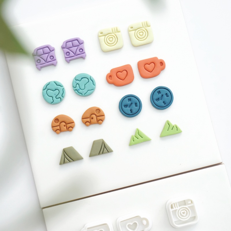 19mm Earring Polymer Clay Cutt - đánh giá và giá Al Ain Jewelry & Watches Exhibition 2025