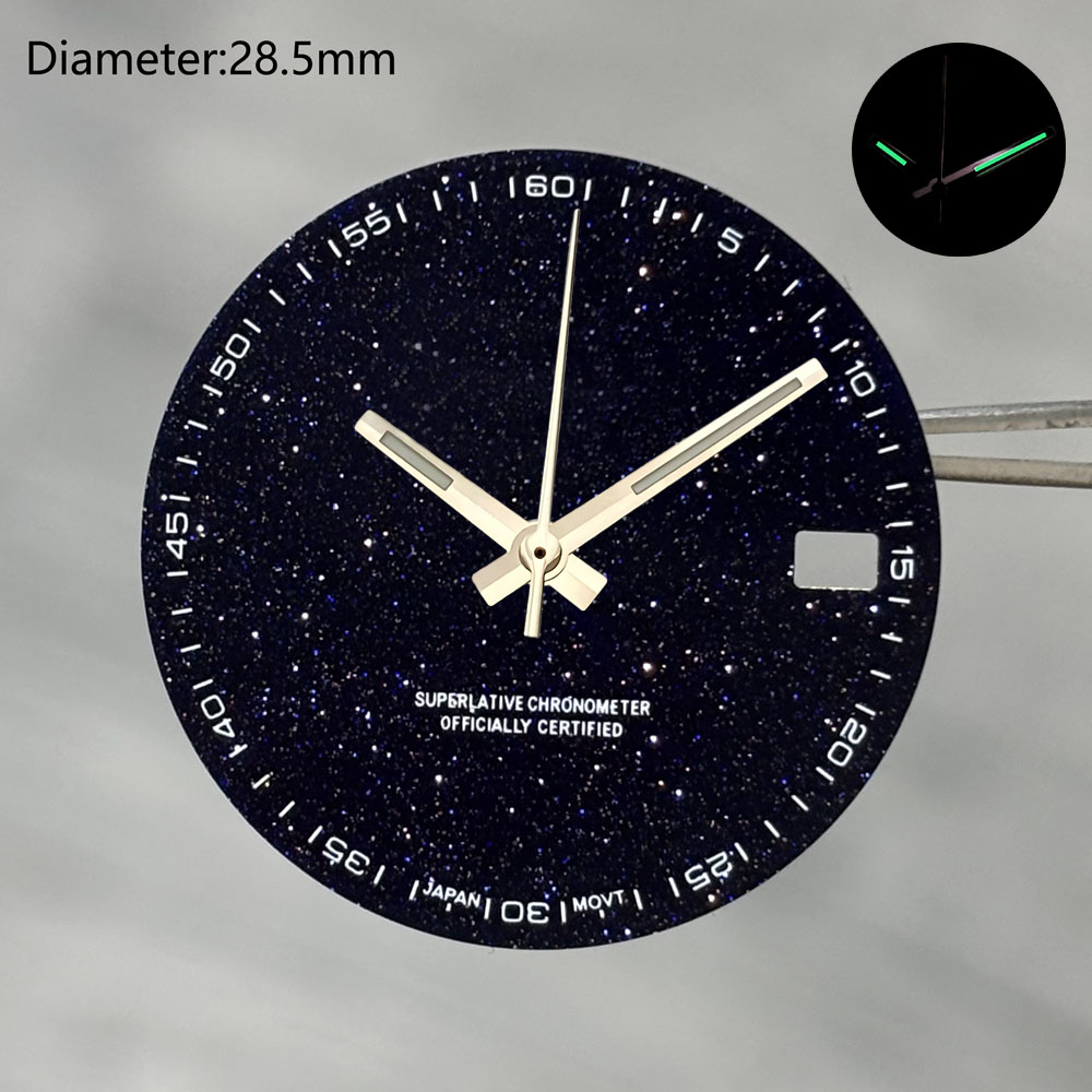 28.5mm nh35 S logo dial sparkl - đánh giá và giá Stones Watches & Jewelry In Sweden Ab